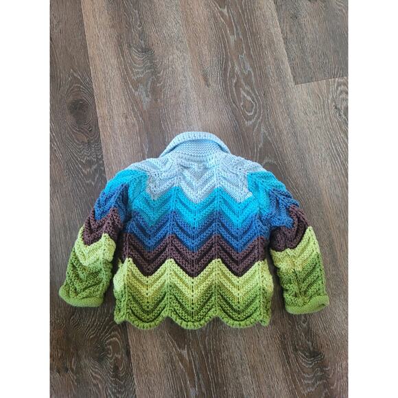 Gymboree Baby Girl Knitted Color Button‎ Up Sweater size 12-18 months #7 - Picture 2 of 3